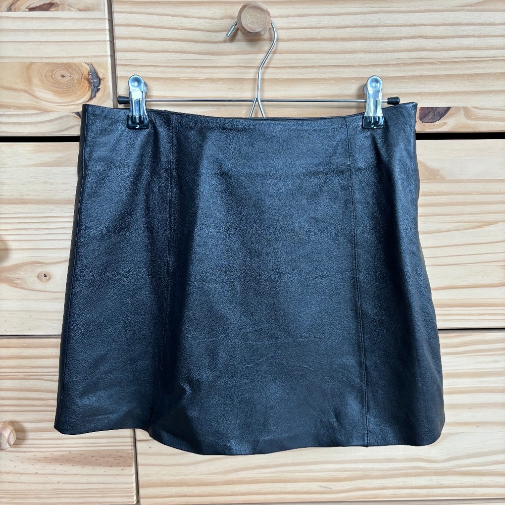 Alexander Wang leather miniskirt
